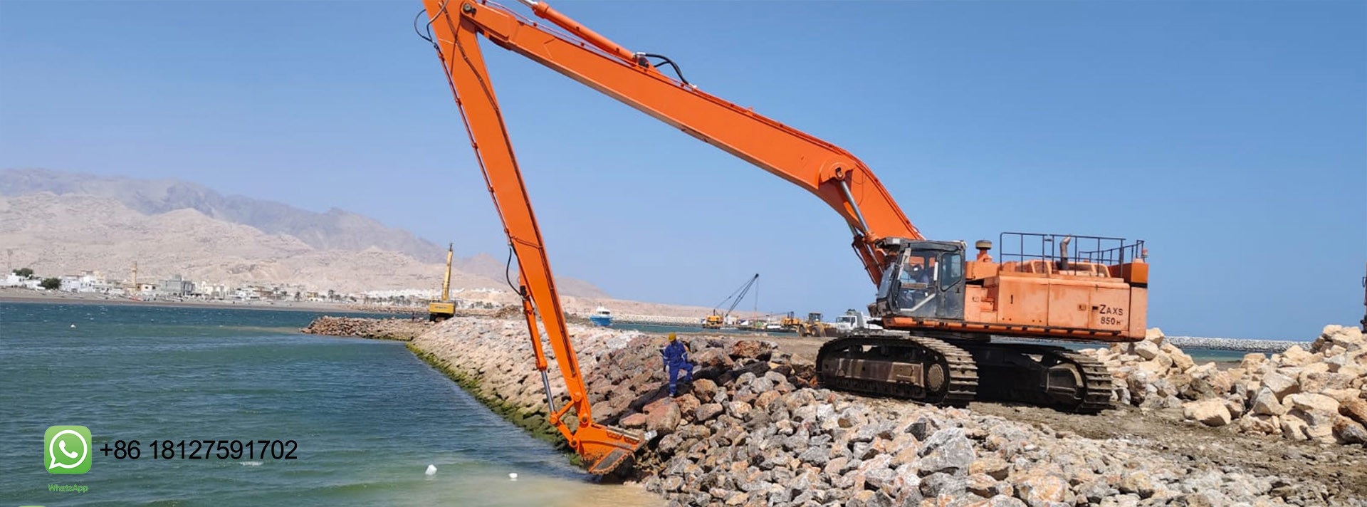 qualidade Máquina escavadora balde de pedra fábrica