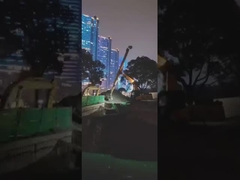 Braço telescópico 14M para escavadeira CAT320