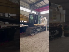 Excavadora super longa, com braço de arranque