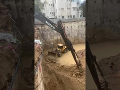 Braço deslizante de escavadeira 12 metros para EC380