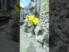 Máquina escavadora Quick Hitch