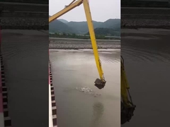 Braço de escavadeira de longo alcance PC360 28m para dragagem portuária